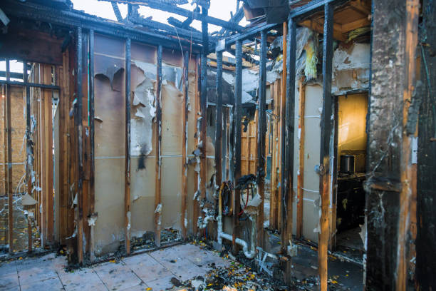 Professional Fire Damage Assessment technician working in Gillette, WY